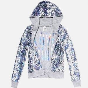 Limited edition Victoria secret 2013 Fashion show bling sweatshirt. Barely worn.